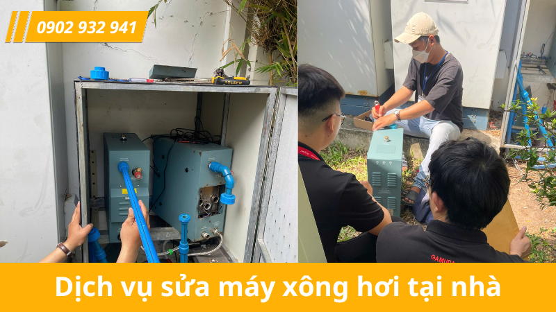 sửa máy xông hơi tại nhà