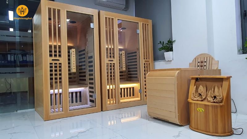 phòng xông hồng ngoại