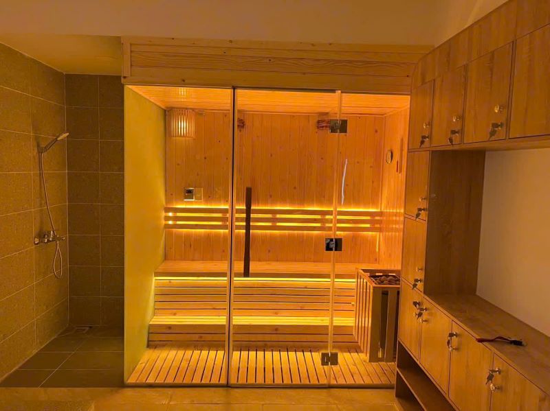 phòng xông hơi sauna